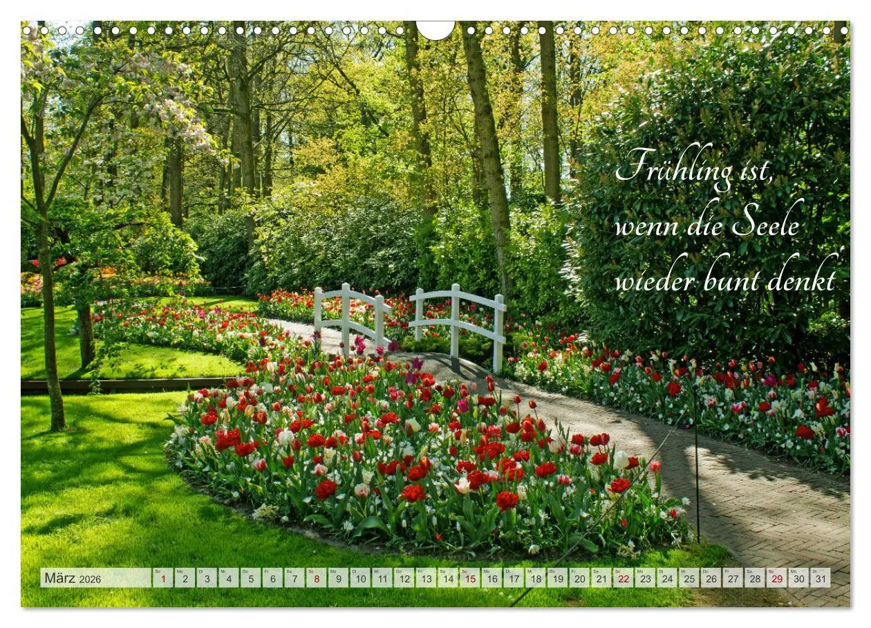 Bild: 9783457572153 | Lieblingsgärten mit poetischen Sinnsprüchen (Wandkalender 2026 DIN...