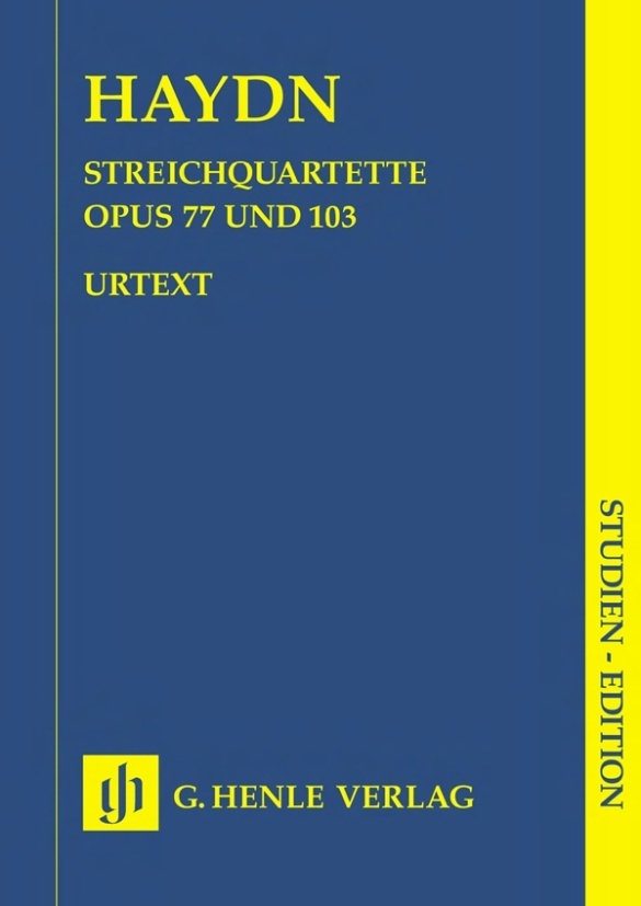 Cover: 9790201892153 | Joseph Haydn - Streichquartette Heft XI op. 77 und 103...