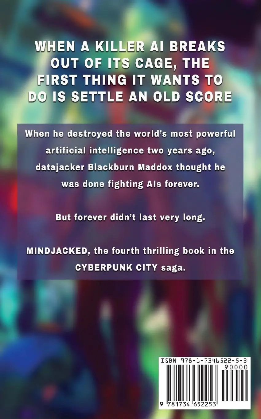Rückseite: 9781734652253 | Cyberpunk City Book Four | Mindjacked | D. L. Young | Taschenbuch
