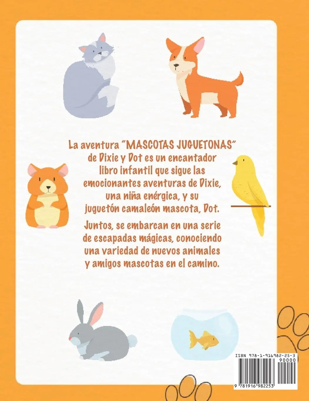 Rückseite: 9781916982253 | Una Aventura de Dixie &amp; Dot | Mascotas Juguetonas | Jane Thome | Buch