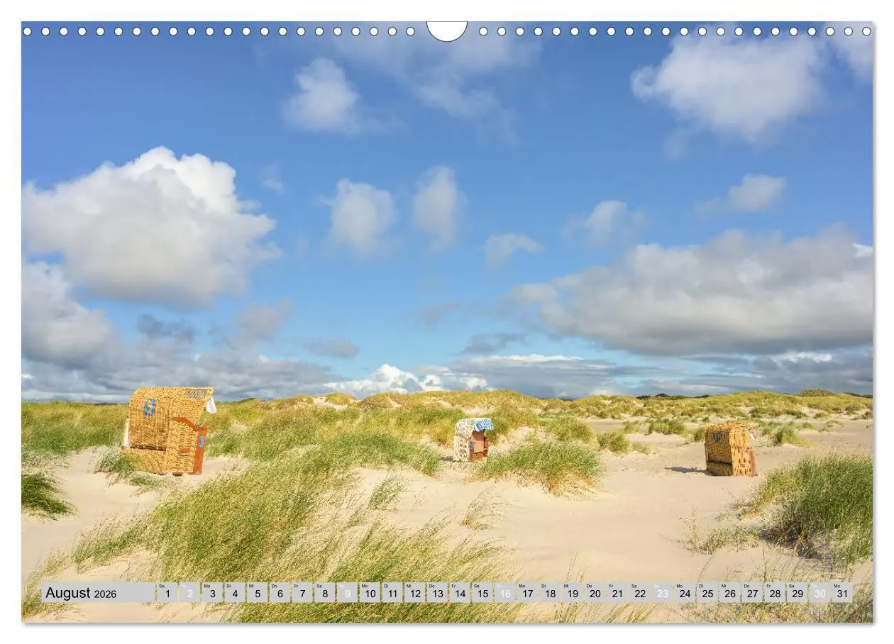 Bild: 9783457322253 | Wunderschönes Amrum (Wandkalender 2026 DIN A3 quer), CALVENDO...