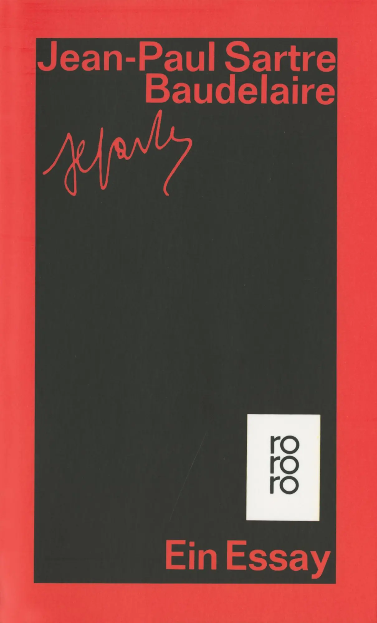 Cover: 9783499142253 | Baudelaire | Jean-Paul Sartre | Taschenbuch | 128 S. | Deutsch | 1978