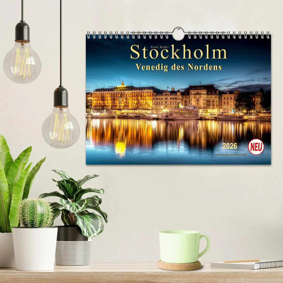 Bild: 9783516032253 | Stockholm - Venedig des Nordens (Wandkalender 2026 DIN A4 quer),...