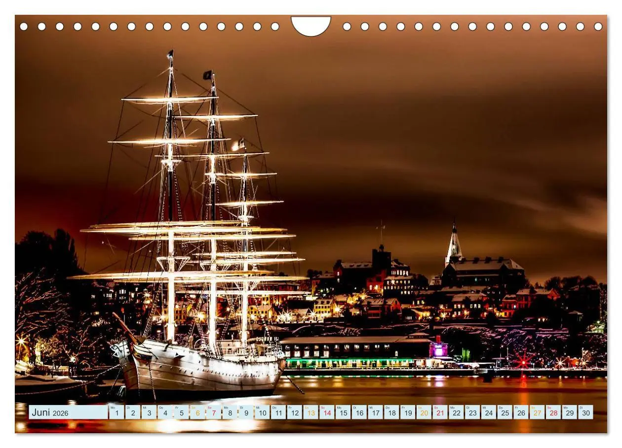 Bild: 9783516032253 | Stockholm - Venedig des Nordens (Wandkalender 2026 DIN A4 quer),...