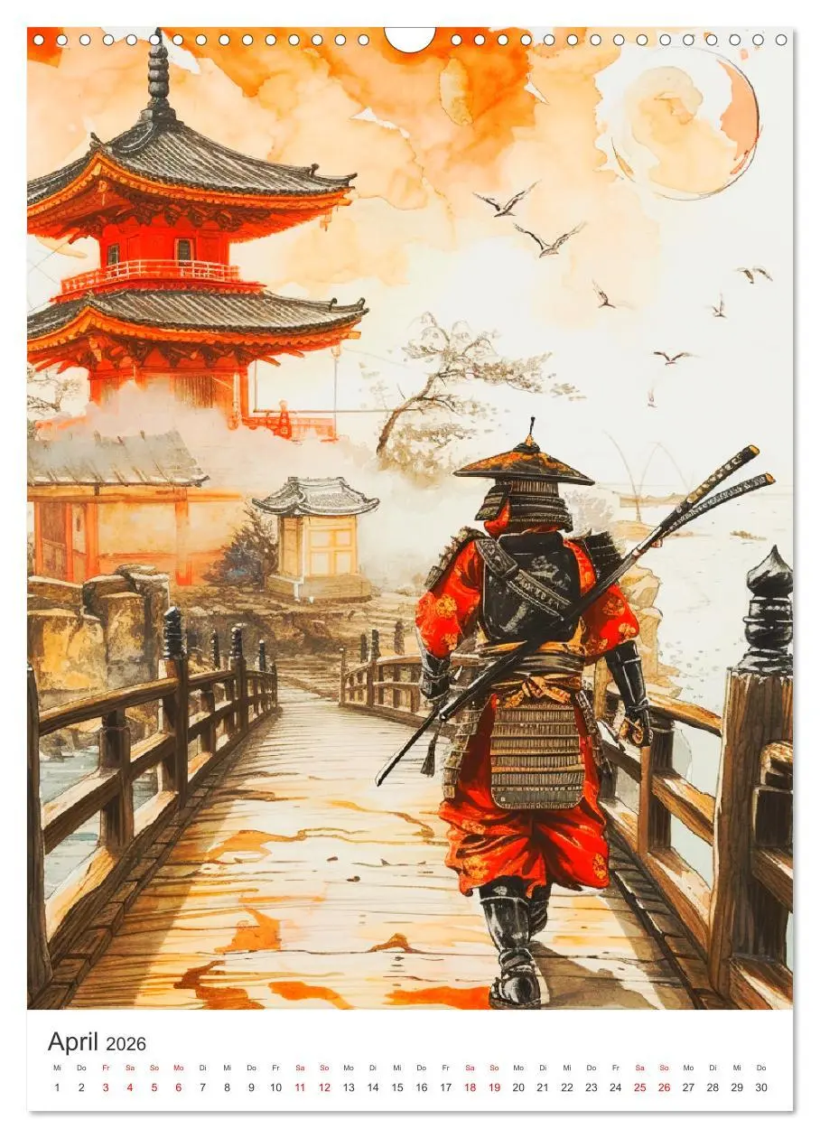 Bild: 9783516272253 | Japan. Impressionen im Aquarell-Stil (Wandkalender 2026 DIN A3...