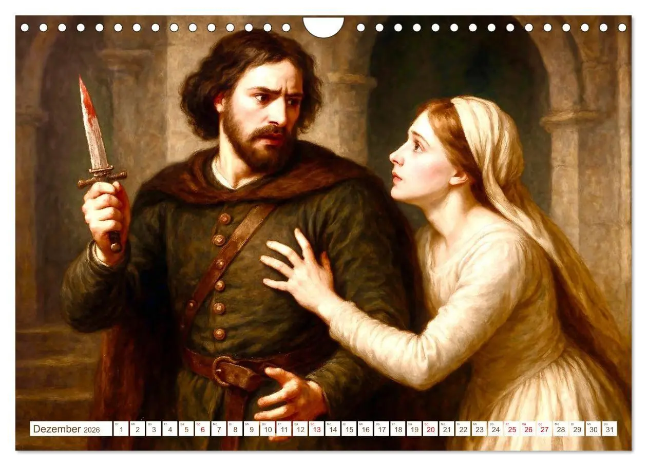 Bild: 9783516652253 | William Shakespeare (Wandkalender 2026 DIN A4 quer), CALVENDO...