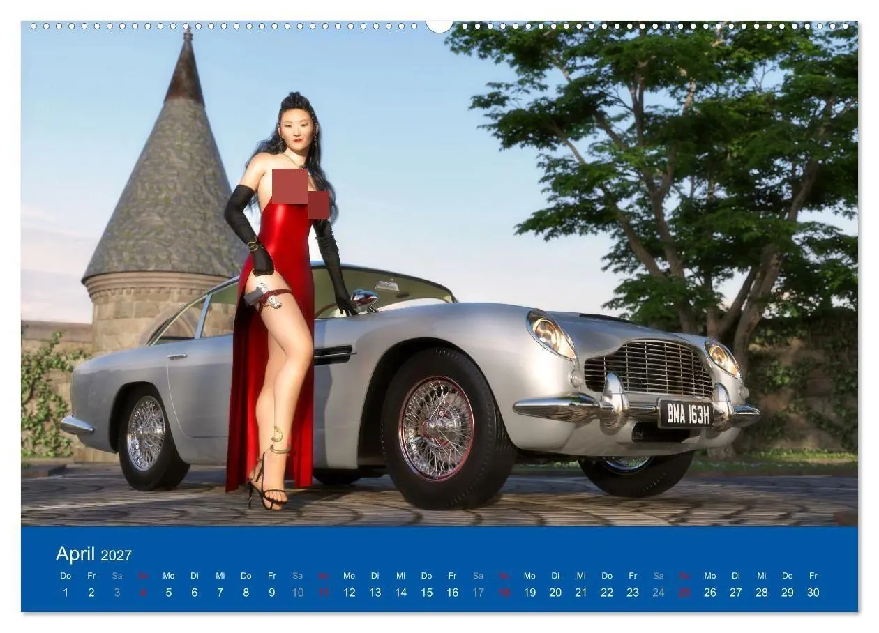 Bild: 9783569502253 | Freche Frauen und heiße Kisten (hochwertiger Premium Wandkalender...