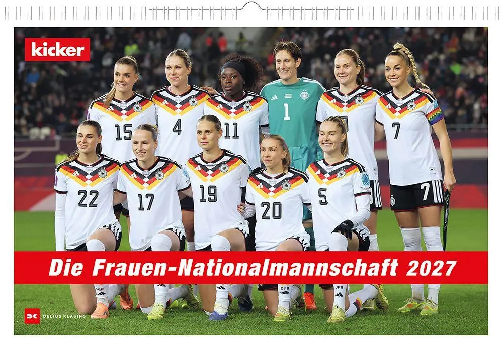 Cover: 9783667132253 | Die Frauen-Nationalmannschaft 2027 | Kalender | 14 S. | Deutsch | 2027