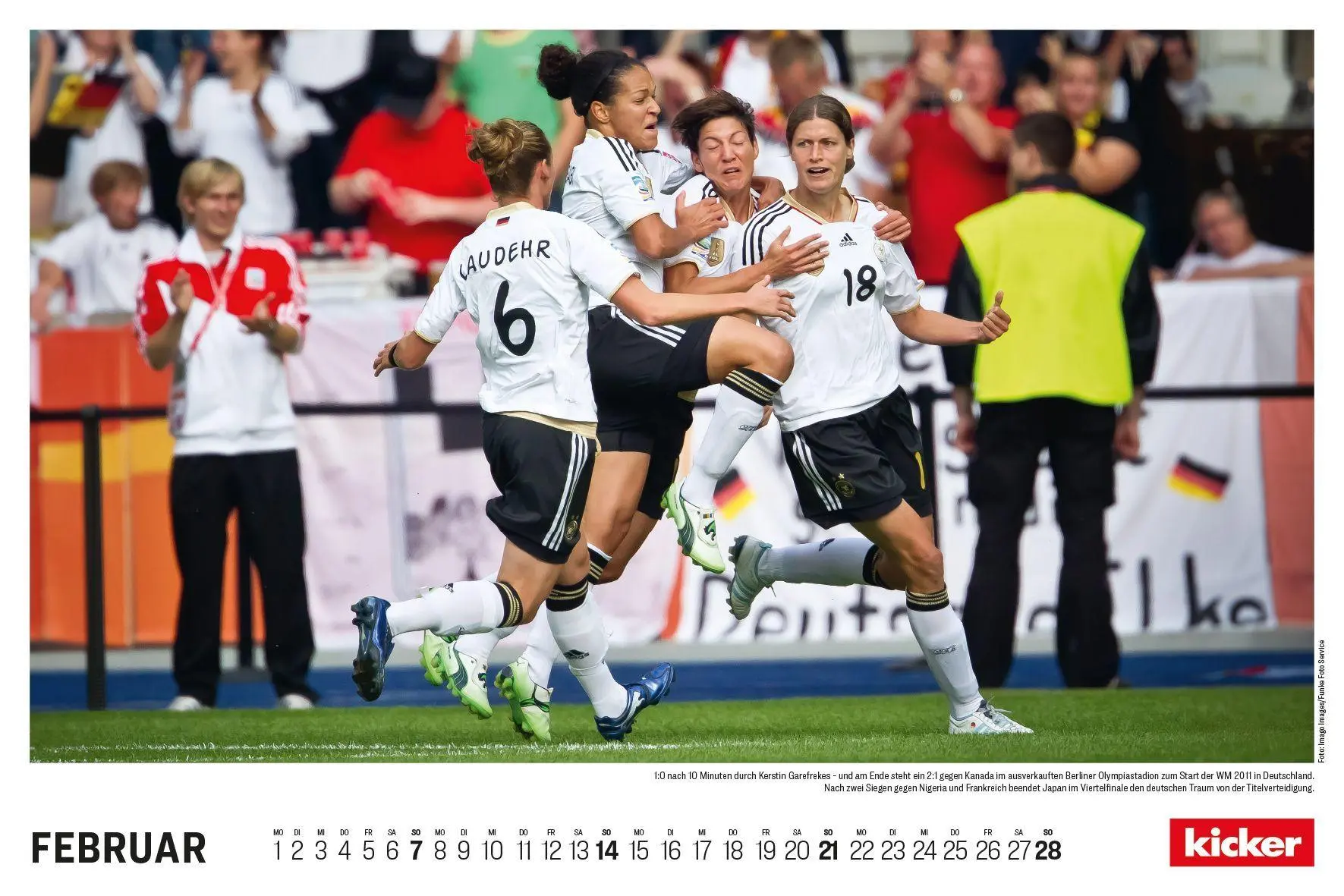 Bild: 9783667132253 | Die Frauen-Nationalmannschaft 2027 | Kalender | 14 S. | Deutsch | 2027