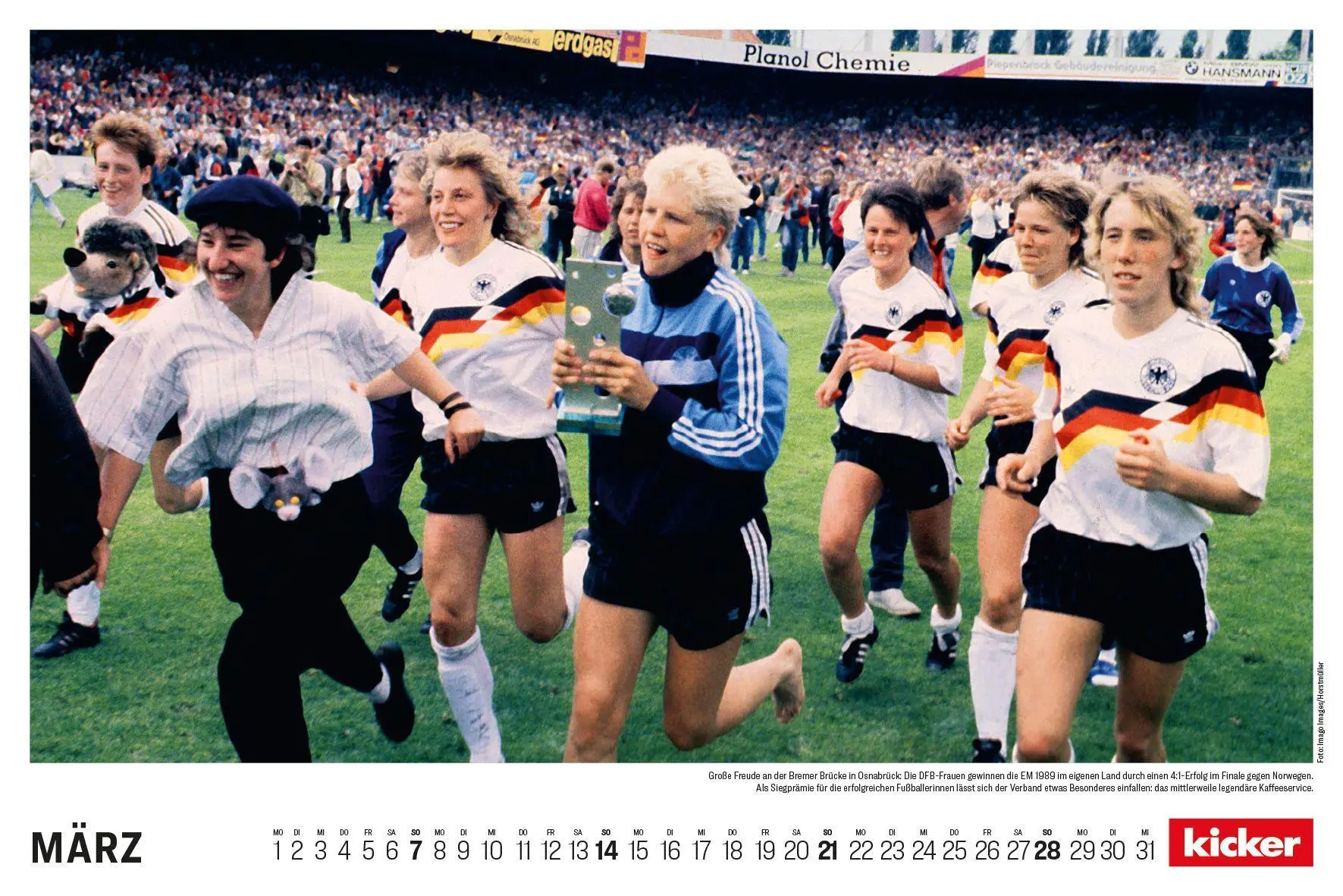 Bild: 9783667132253 | Die Frauen-Nationalmannschaft 2027 | Kalender | 14 S. | Deutsch | 2027