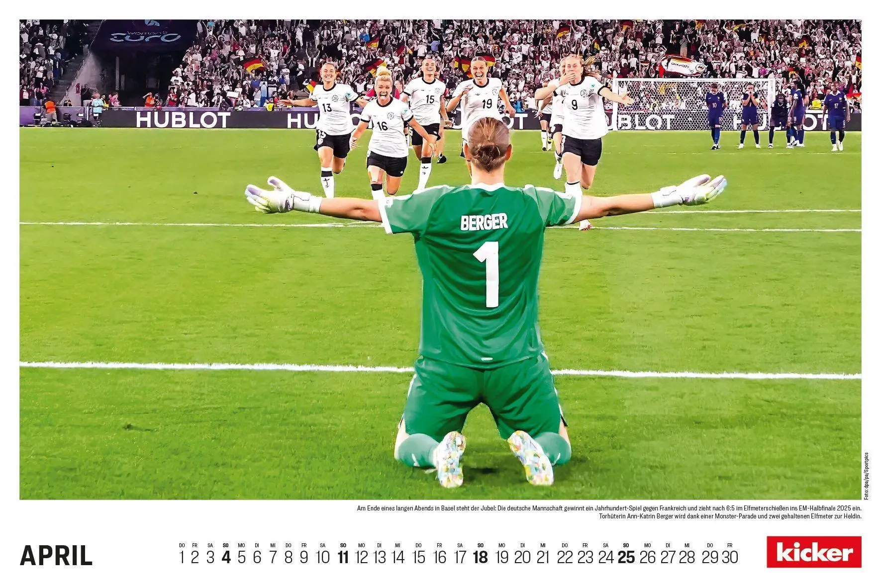 Bild: 9783667132253 | Die Frauen-Nationalmannschaft 2027 | Kalender | 14 S. | Deutsch | 2027