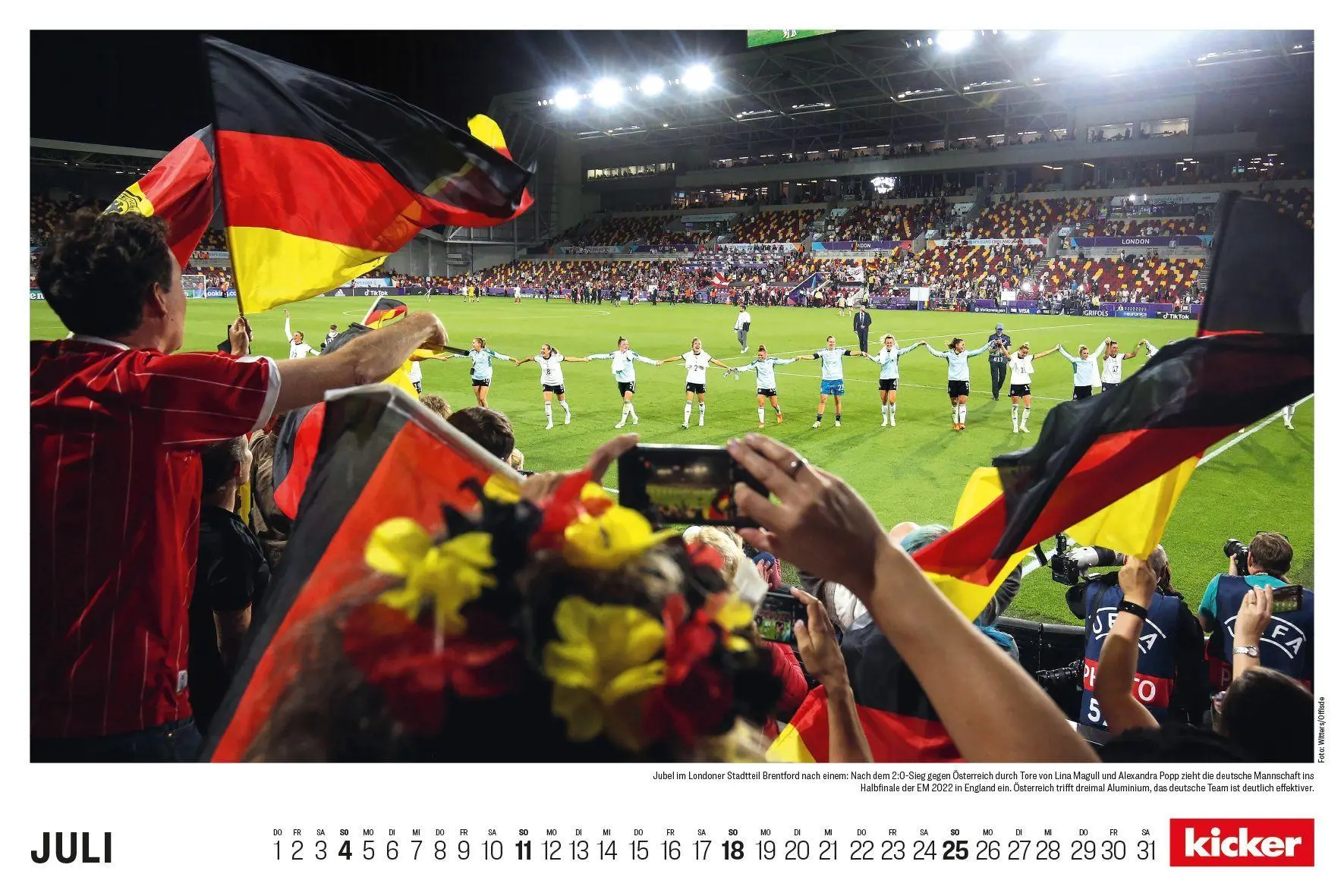 Bild: 9783667132253 | Die Frauen-Nationalmannschaft 2027 | Kalender | 14 S. | Deutsch | 2027