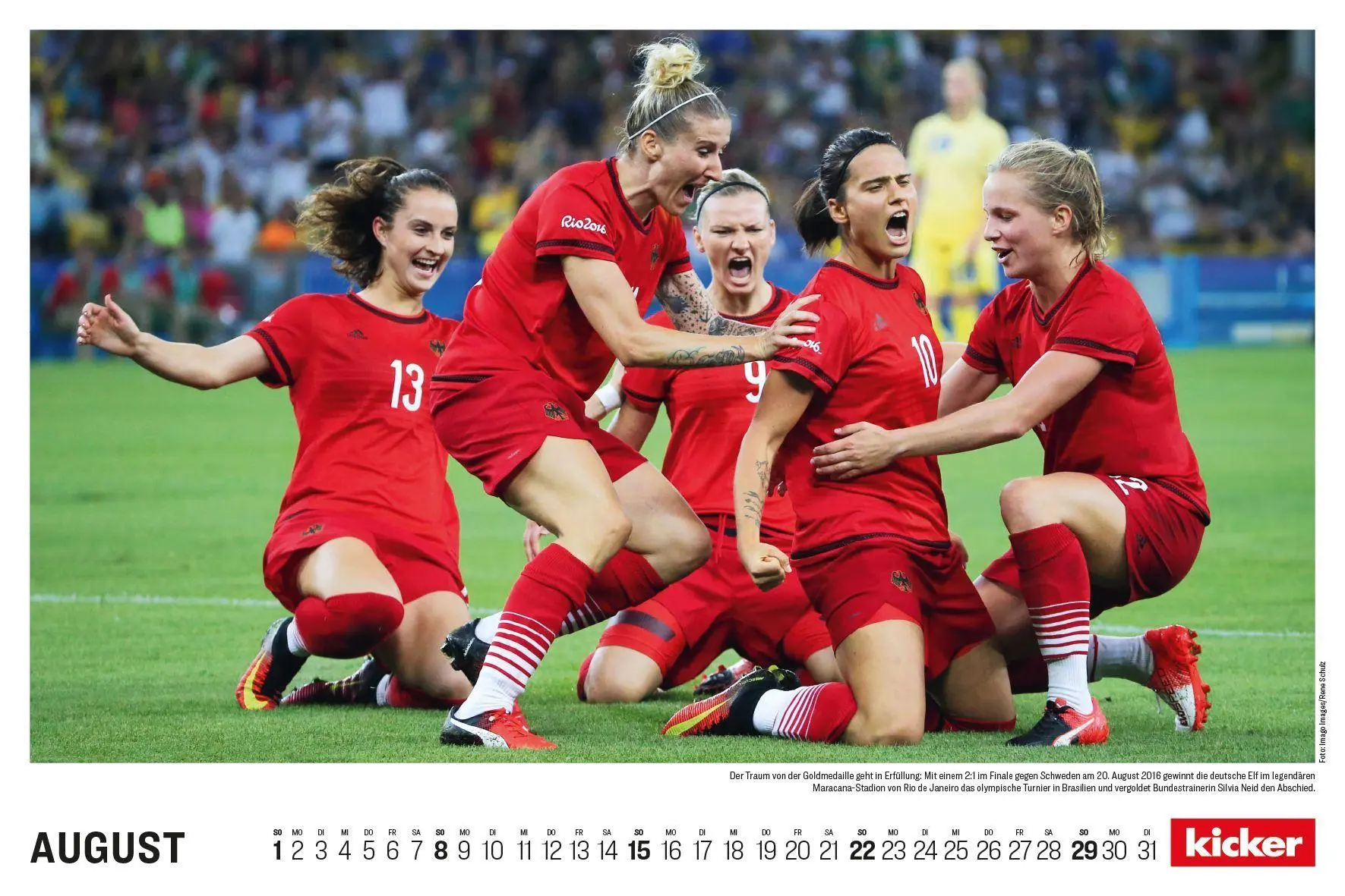 Bild: 9783667132253 | Die Frauen-Nationalmannschaft 2027 | Kalender | 14 S. | Deutsch | 2027
