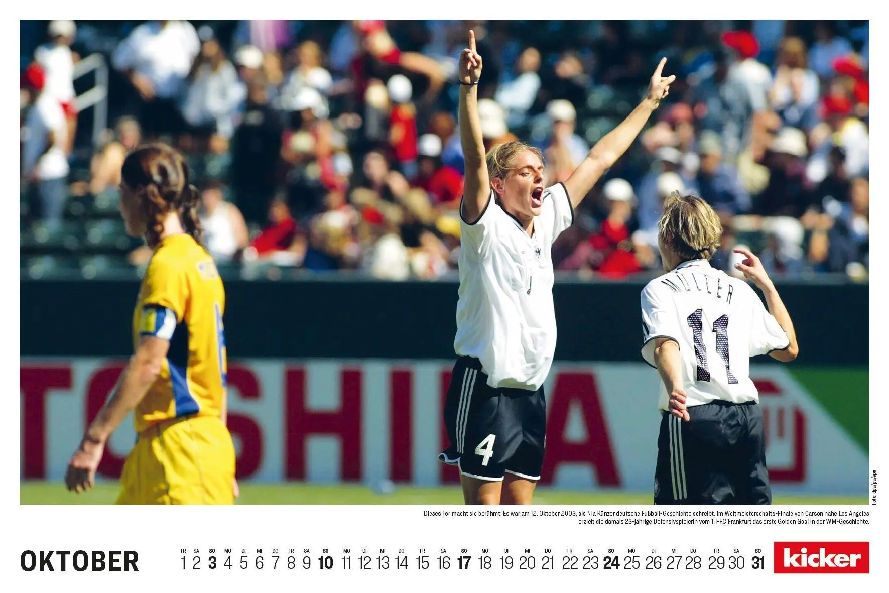Bild: 9783667132253 | Die Frauen-Nationalmannschaft 2027 | Kalender | 14 S. | Deutsch | 2027