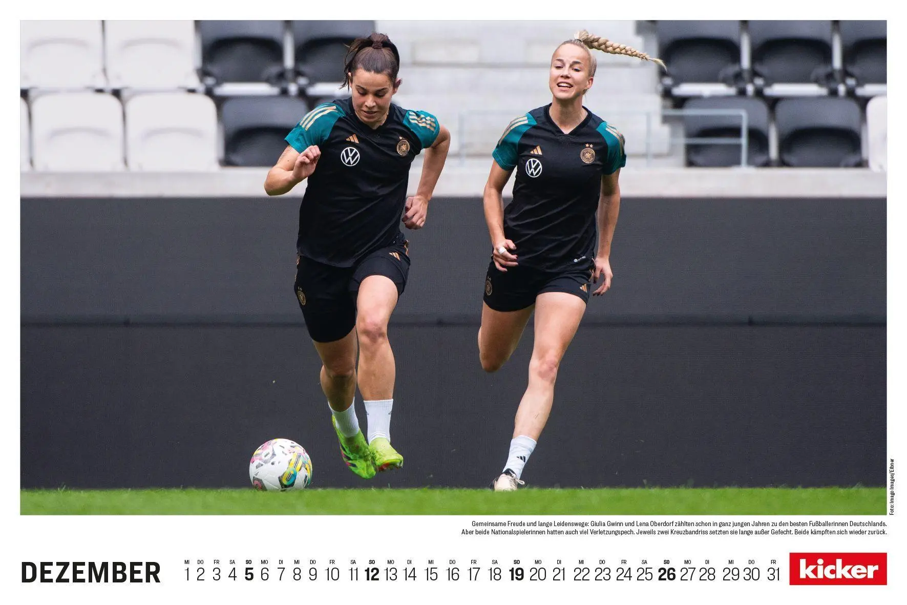 Bild: 9783667132253 | Die Frauen-Nationalmannschaft 2027 | Kalender | 14 S. | Deutsch | 2027
