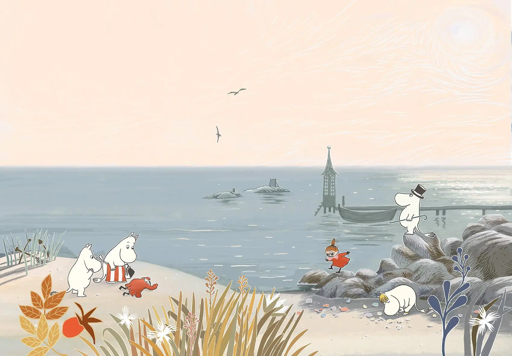 Bild: 9783825152253 | Die Mumins und der unsichtbare Gast | Cecilia Davidsson | Buch | 40 S.
