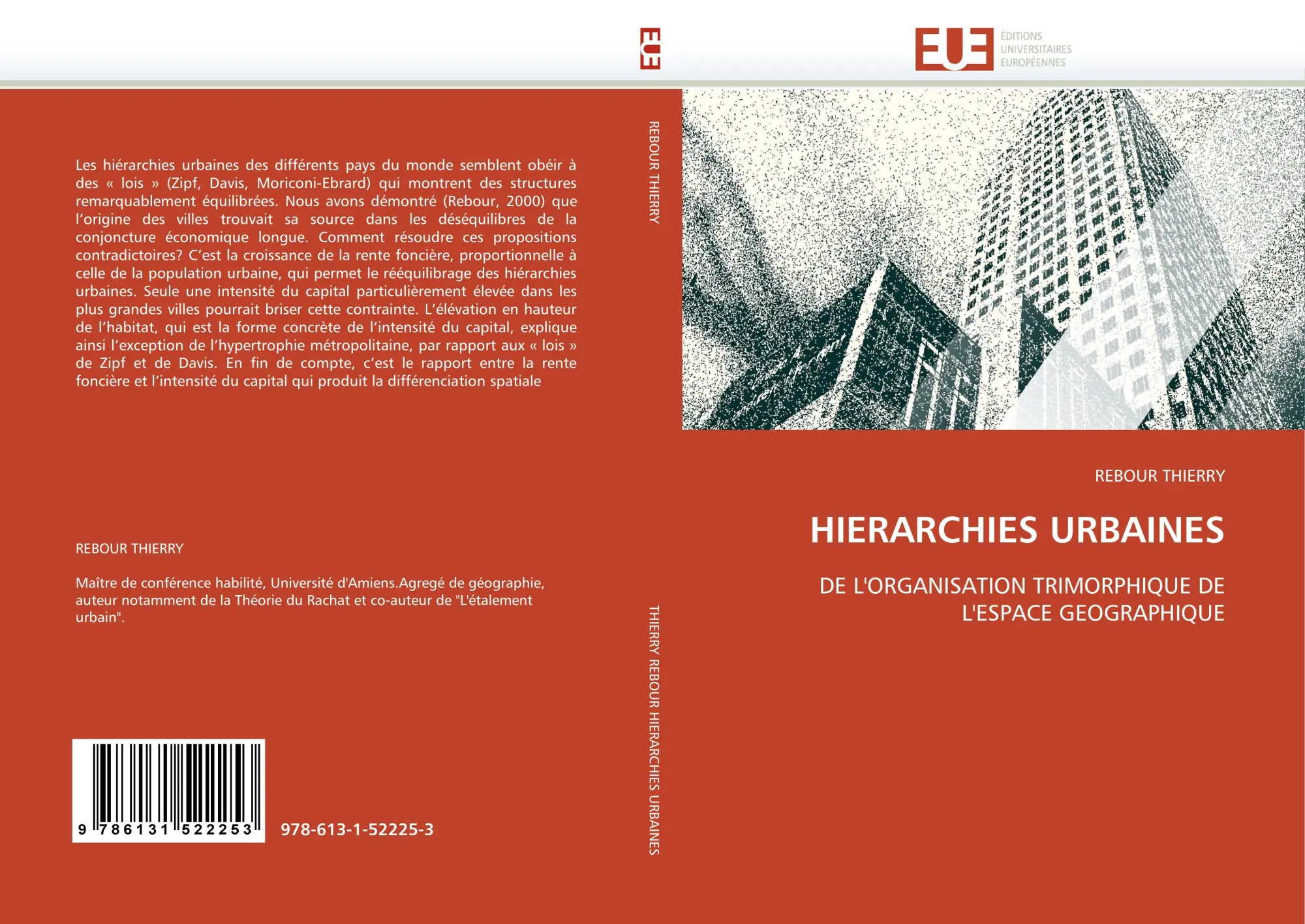 Cover: 9786131522253 | HIERARCHIES URBAINES | Rebour Thierry | Taschenbuch | Paperback | 2011