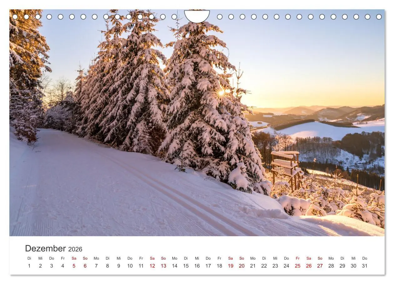 Bild: 9783457552353 | Das Sauerland im Wechsel der Jahreszeiten (Wandkalender 2026 DIN A4...