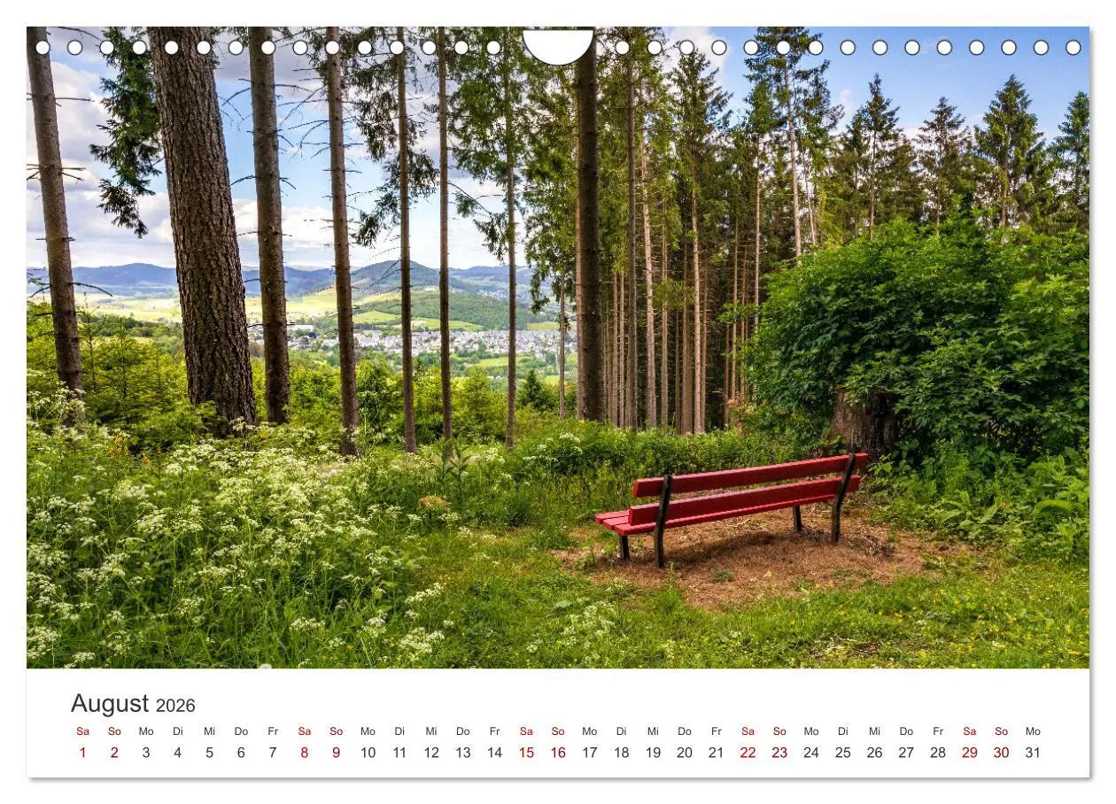 Bild: 9783457552353 | Das Sauerland im Wechsel der Jahreszeiten (Wandkalender 2026 DIN A4...