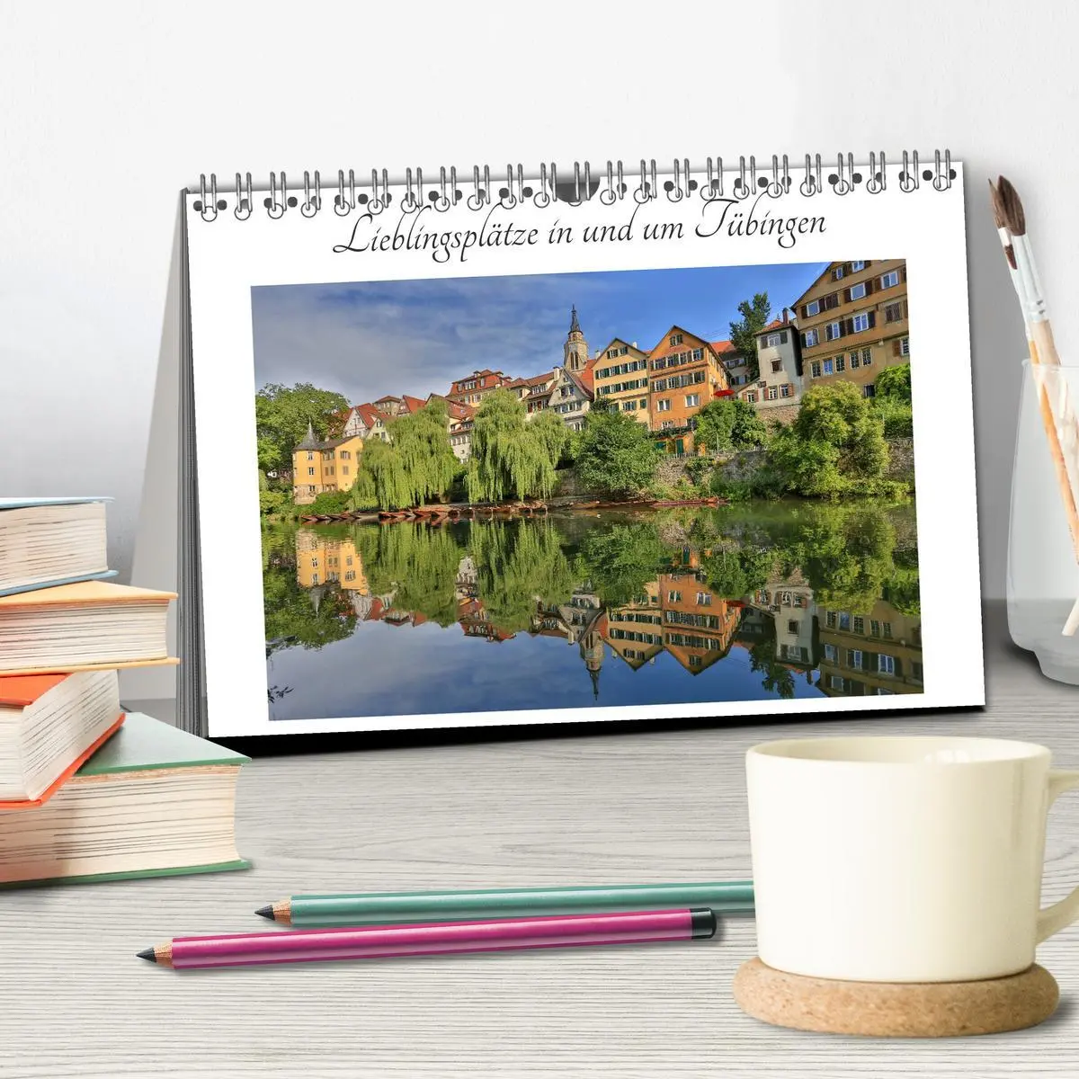 Bild: 9783457792353 | Lieblingsplätze in und um Tübingen (Tischkalender 2026 DIN A5...