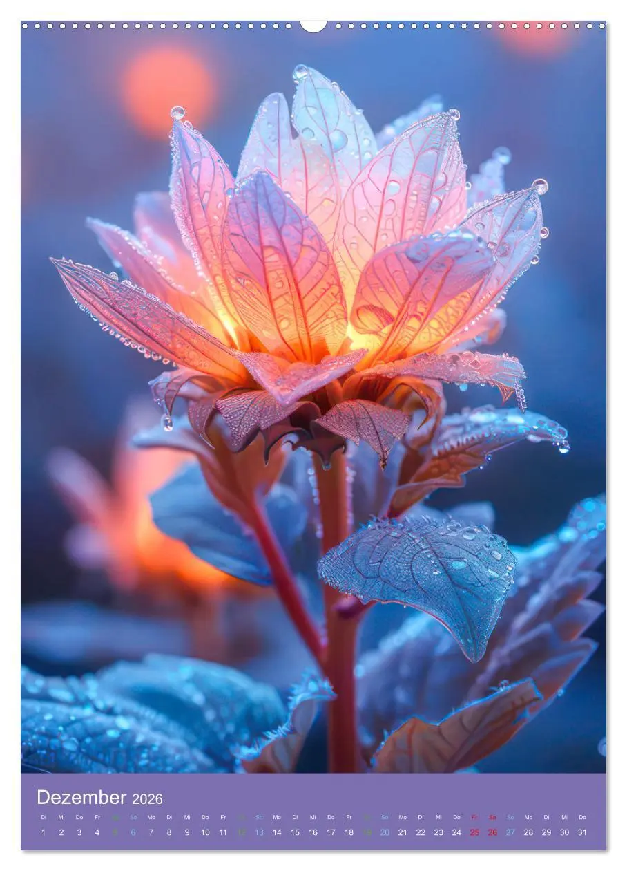 Bild: 9783516262353 | Blumen der Fantasie (hochwertiger Premium Wandkalender 2026 DIN A2...