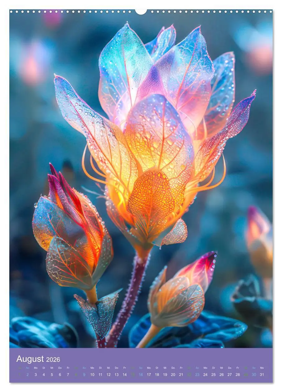 Bild: 9783516262353 | Blumen der Fantasie (hochwertiger Premium Wandkalender 2026 DIN A2...
