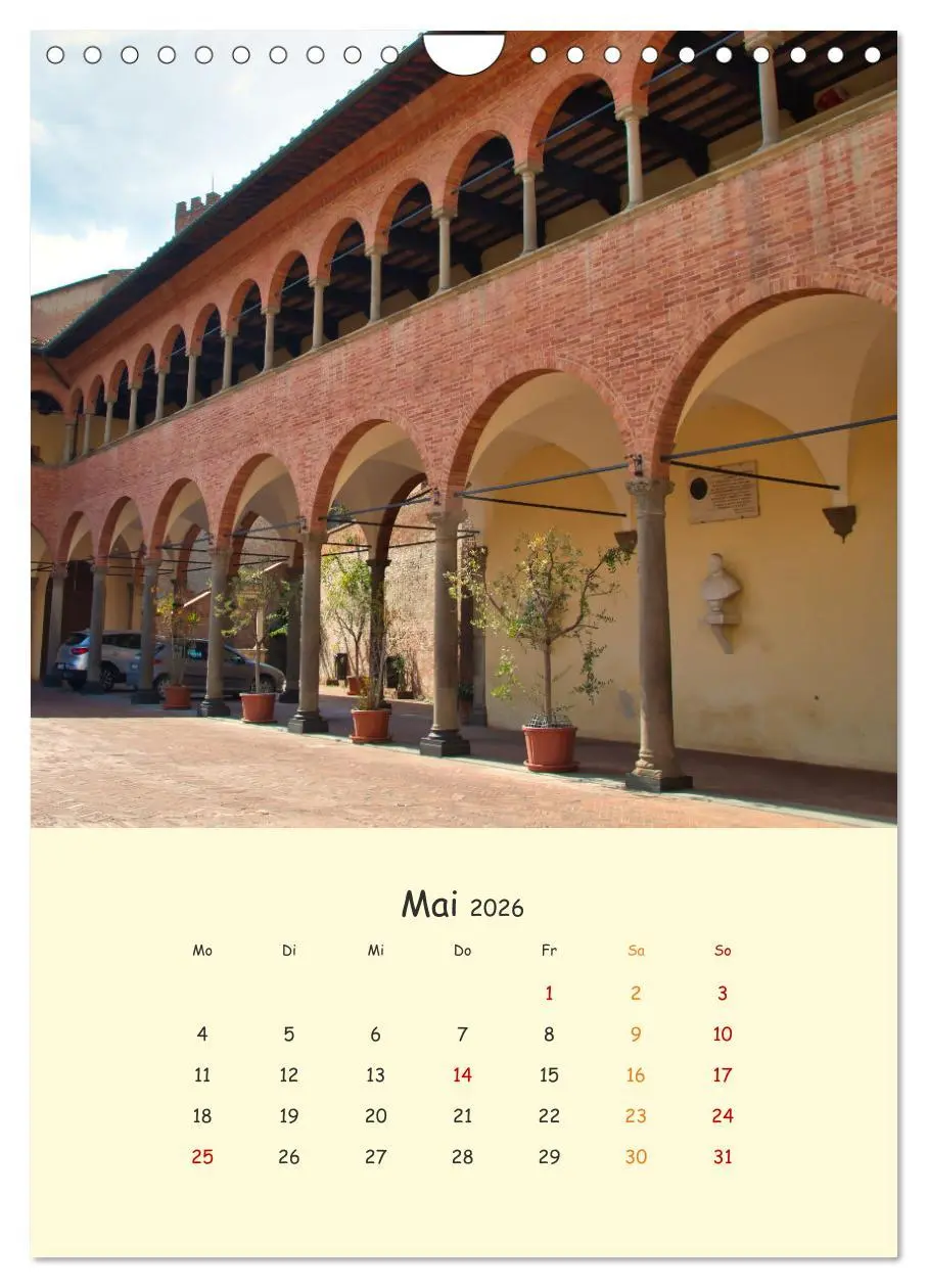 Bild: 9783516332353 | Siena - Impressionen (Wandkalender 2026 DIN A4 hoch), CALVENDO...
