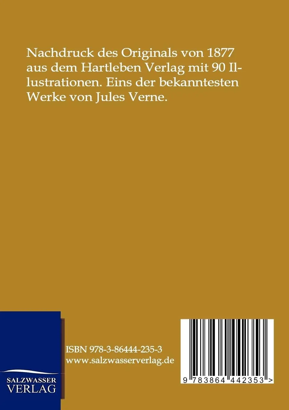 Rückseite: 9783864442353 | Der Kurier des Zaren | Jules Verne | Taschenbuch | Paperback | 444 S.