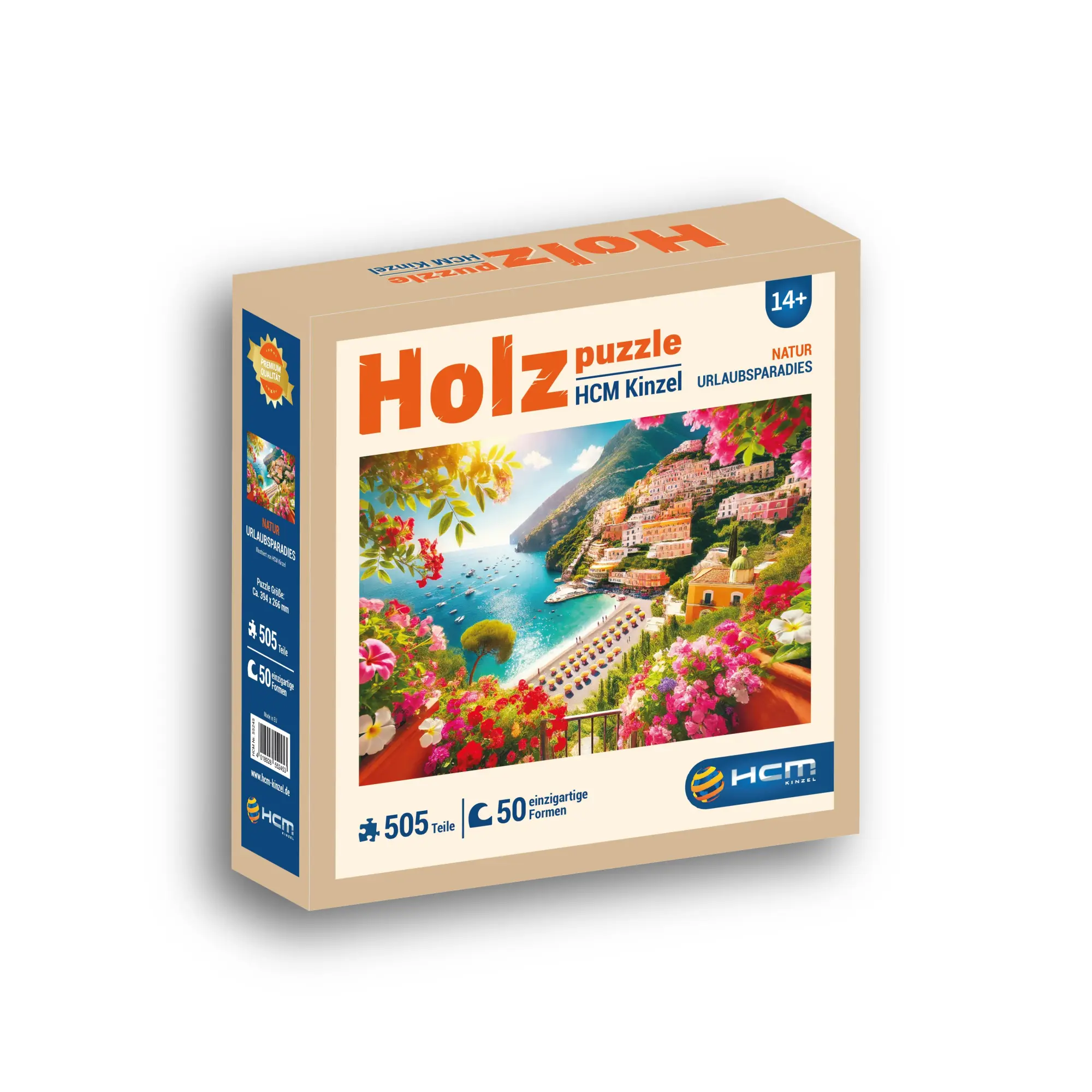 Cover: 4018928552453 | Holzpuzzle - Urlaubsparadies 505 Teile | Spiel | 55245 | Deutsch