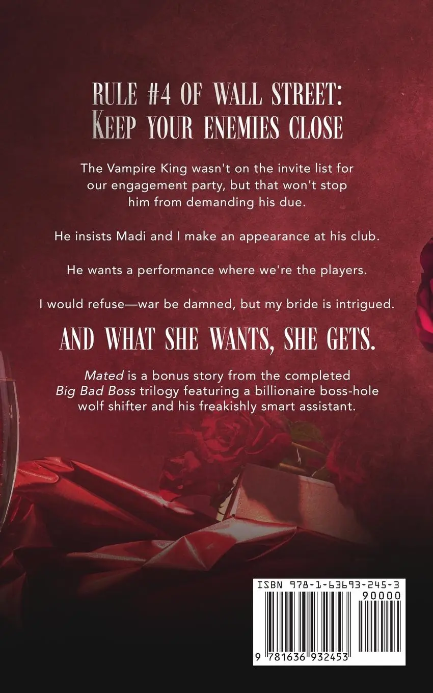 Rückseite: 9781636932453 | Big Bad Boss | Mated | Renee Rose (u. a.) | Taschenbuch | Englisch