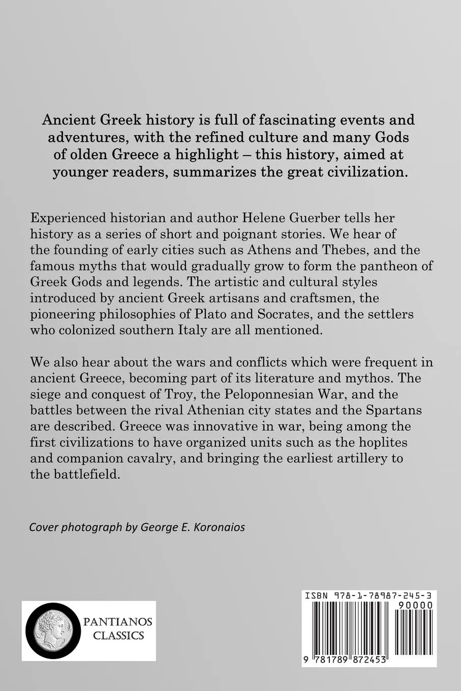 Rückseite: 9781789872453 | The Story of the Greeks | H. A. Guerber | Taschenbuch | Englisch