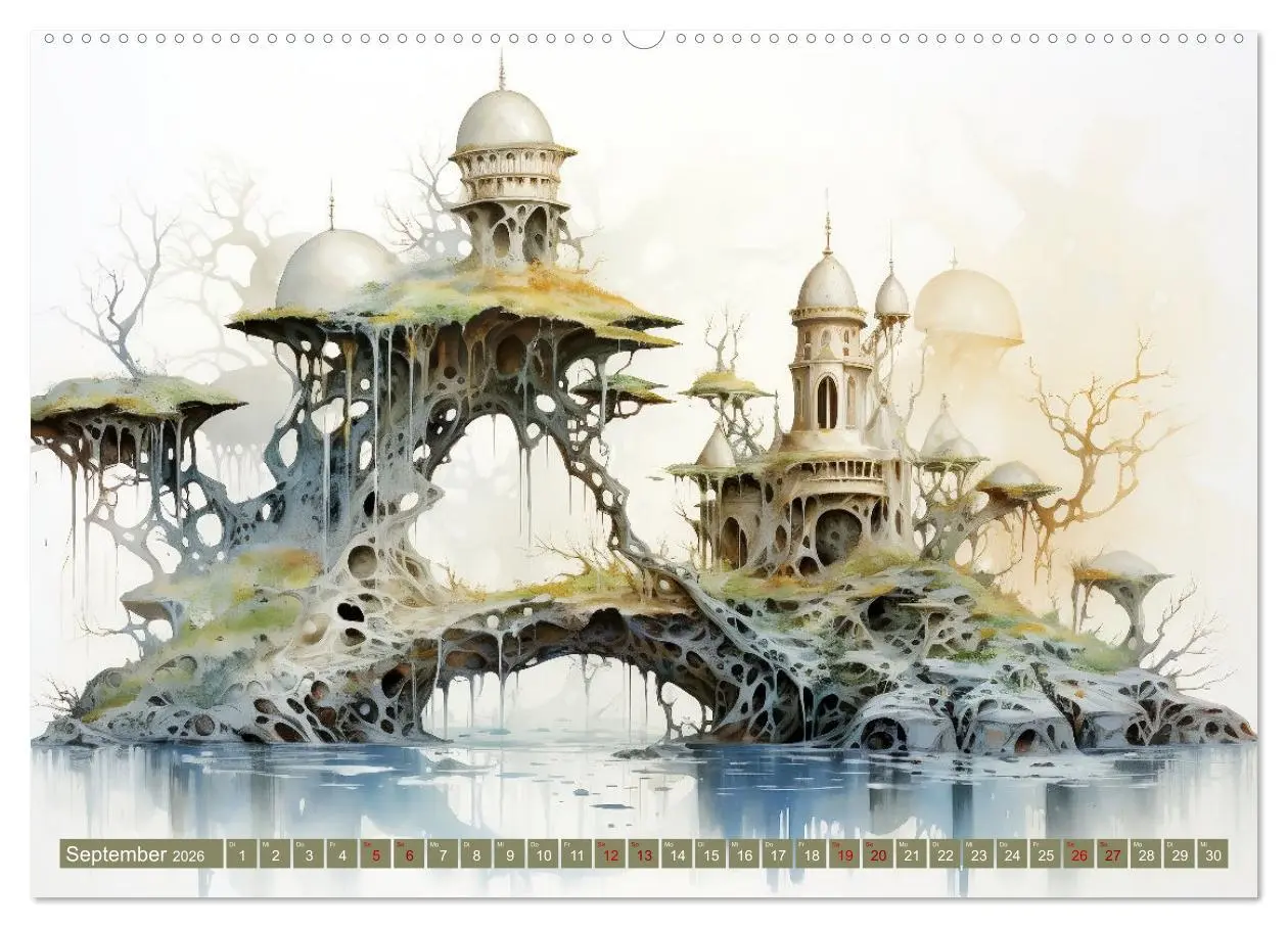 Bild: 9783457472453 | Kuriose Häuser (hochwertiger Premium Wandkalender 2026 DIN A2...