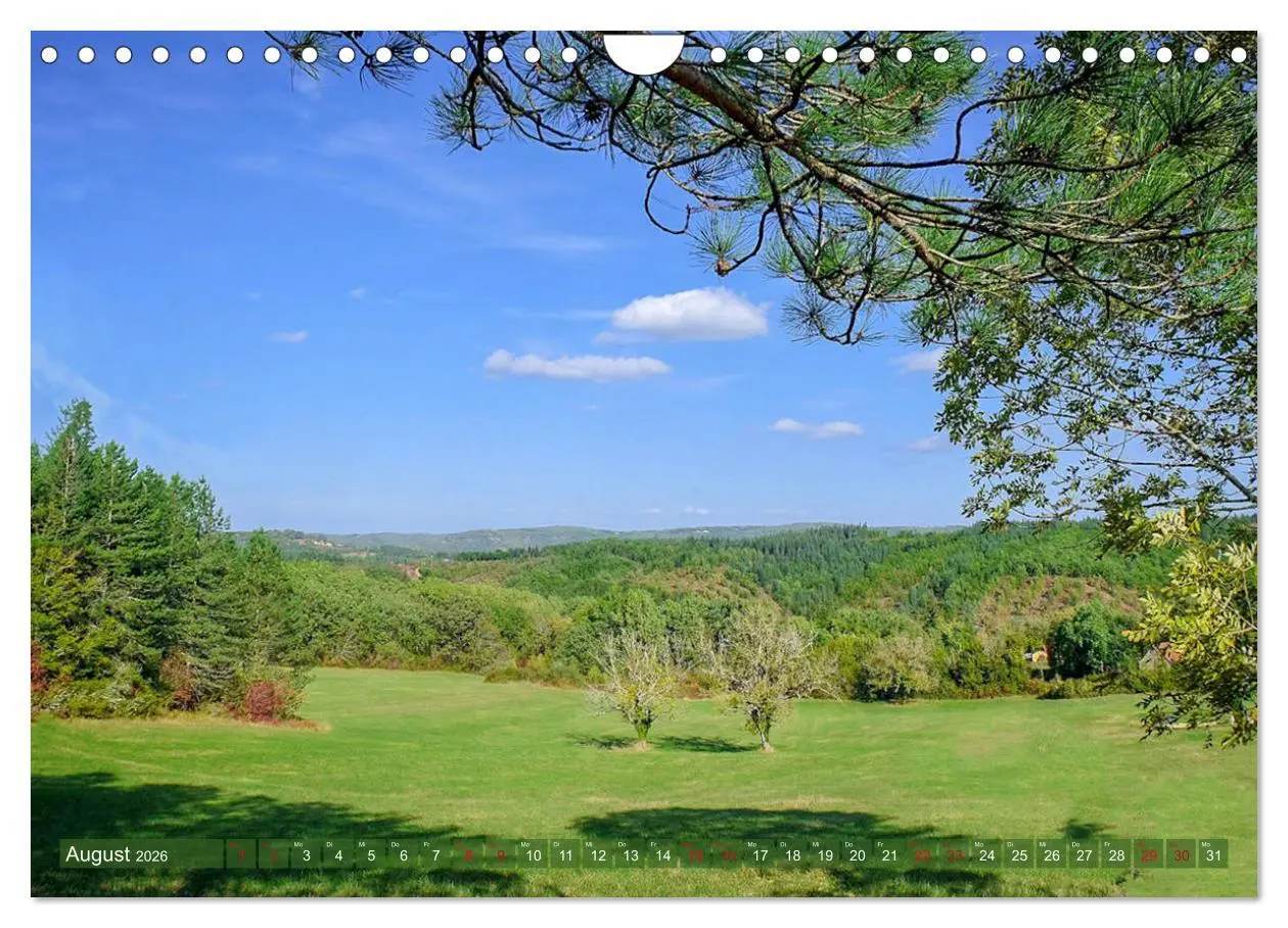 Bild: 9783457782453 | Dordogne Mon Amour (Wandkalender 2026 DIN A4 quer), CALVENDO...