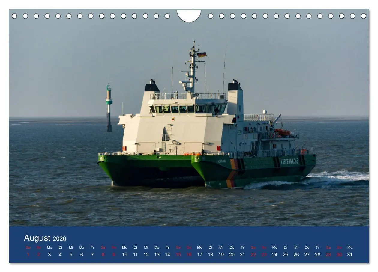 Bild: 9783457852453 | Schiffe - Begegnungen auf Nord- und Ostsee (Wandkalender 2026 DIN...