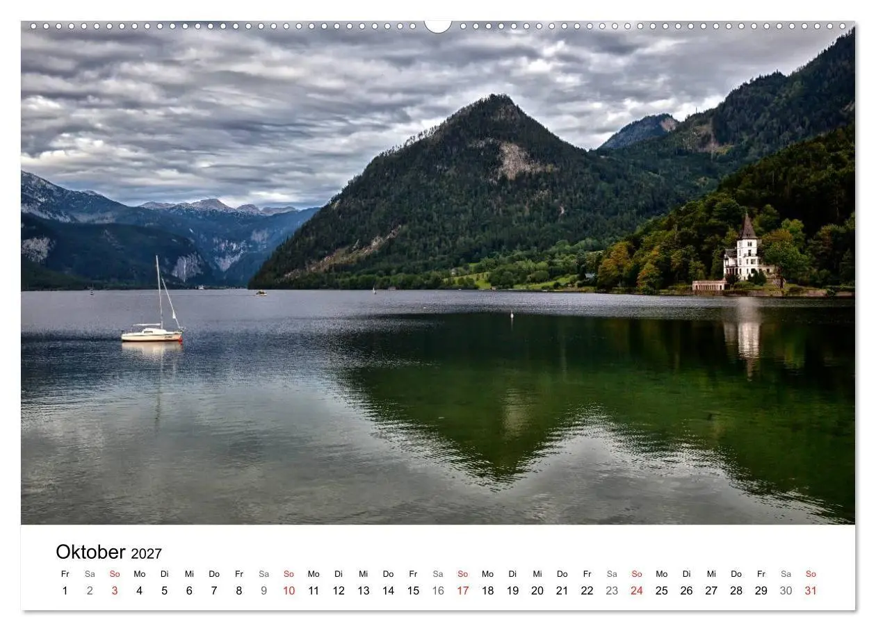 Bild: 9783569892453 | Salzkammergut - Die schönsten Seen Oberösterreichs (Wandkalender...