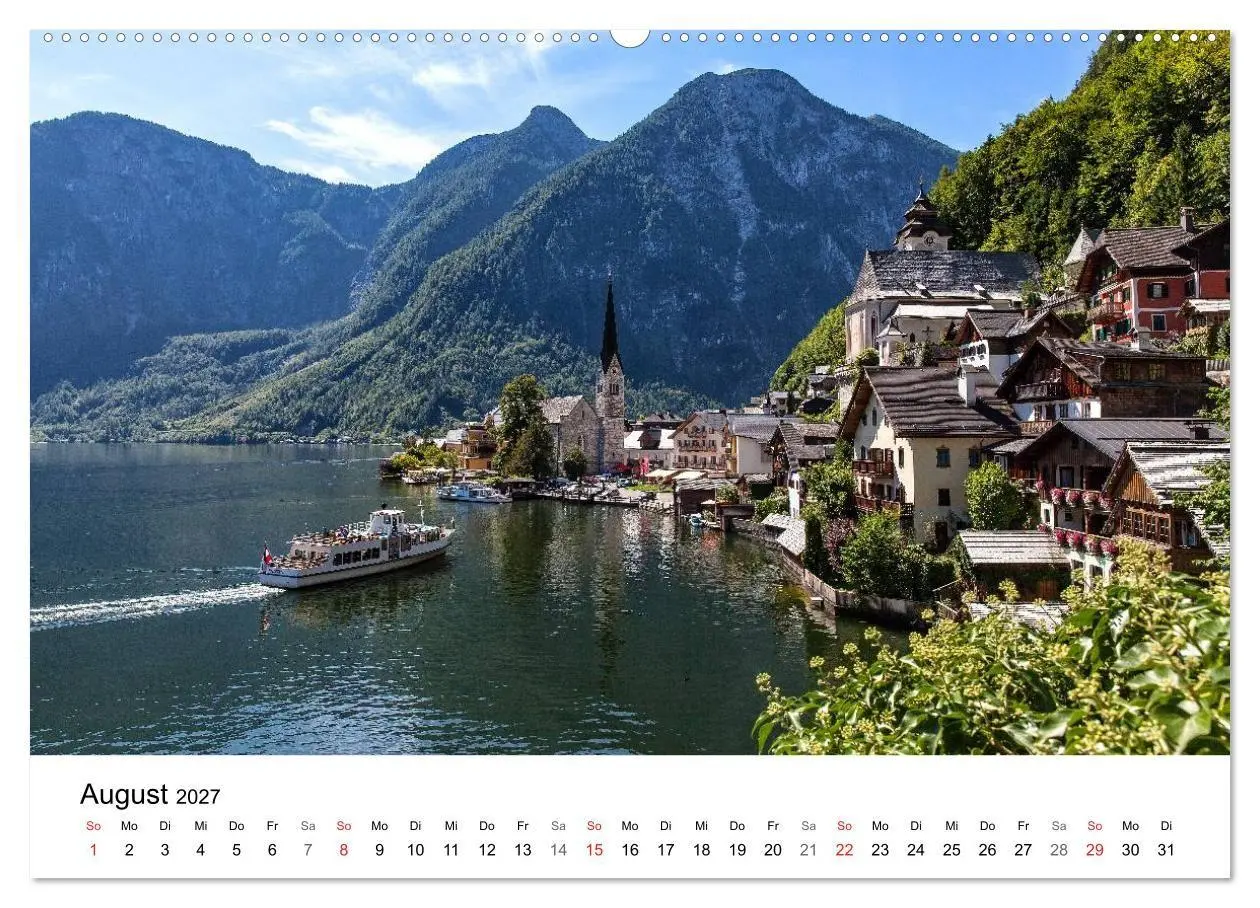 Bild: 9783569892453 | Salzkammergut - Die schönsten Seen Oberösterreichs (Wandkalender...