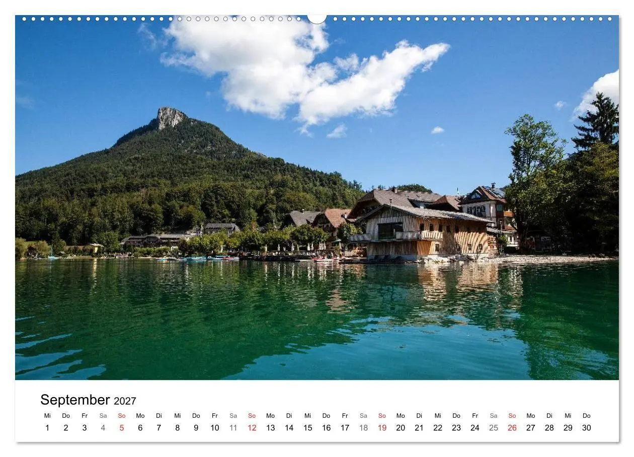 Bild: 9783569892453 | Salzkammergut - Die schönsten Seen Oberösterreichs (Wandkalender...
