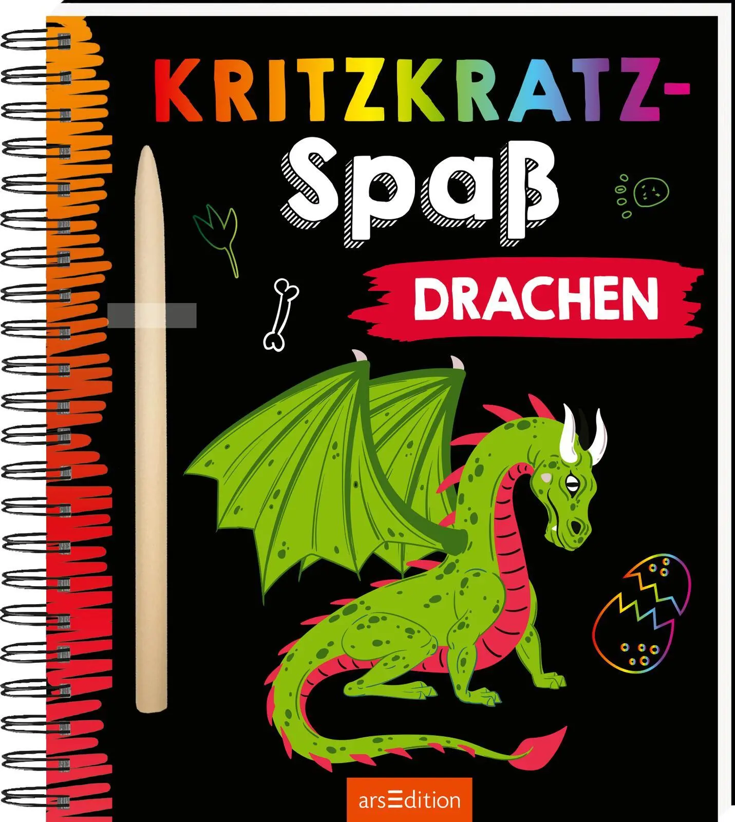 Cover: 9783845862453 | Kritzkratz-Spaß Drachen | Taschenbuch | Kritzkratz-Spaß | 36 S. | 2025