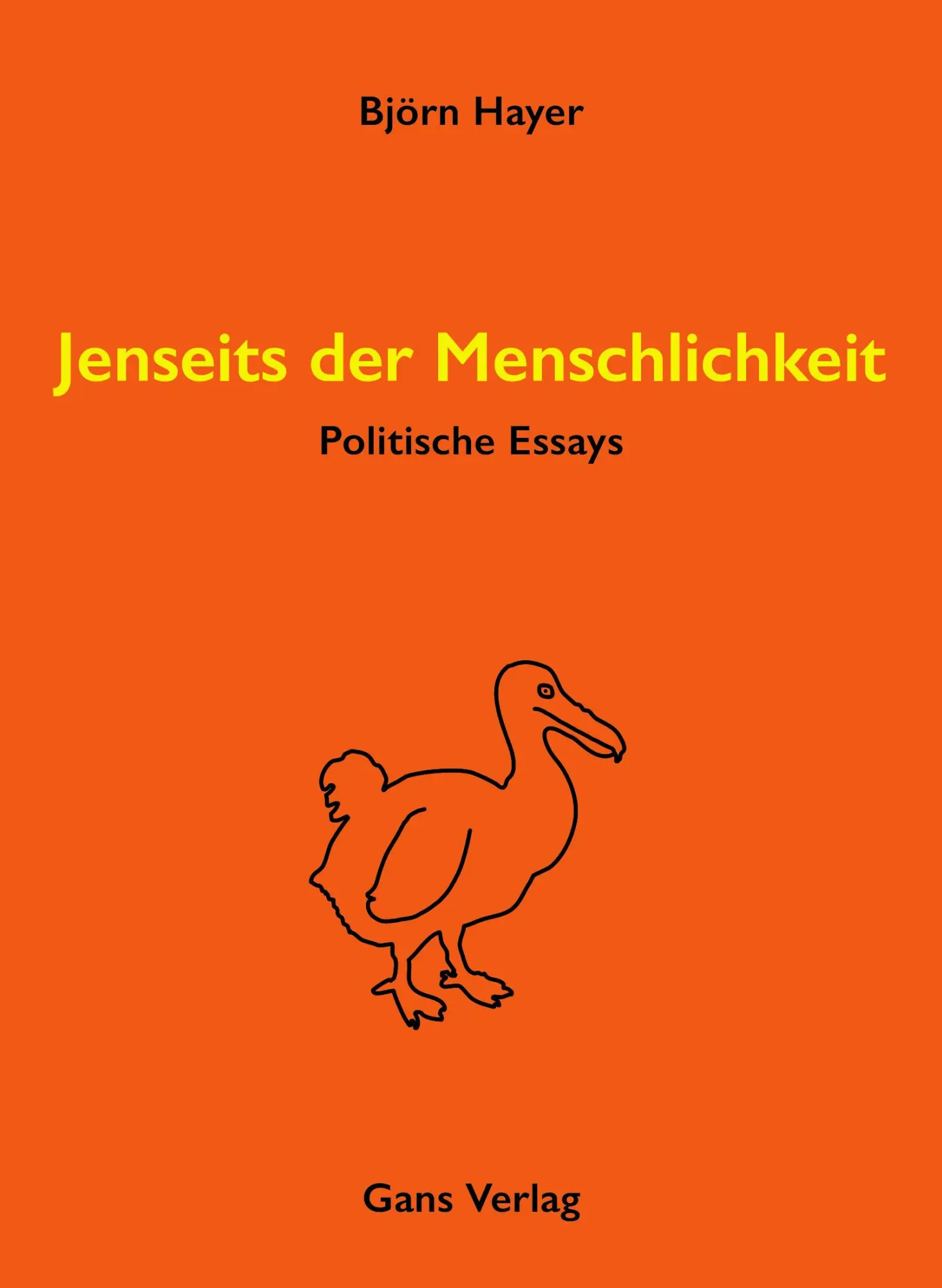 Cover: 9783946392453 | Jenseits der Menschlichkeit | Politische Essays | Björn Hayer | Buch