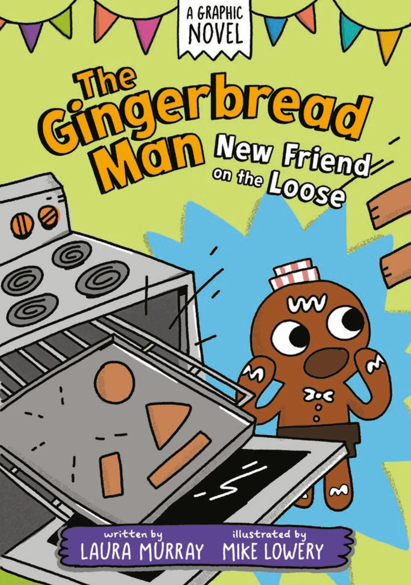 Cover: 9780593532553 | The Gingerbread Man: New Friend on the Loose: A Graphic Novel | Murray