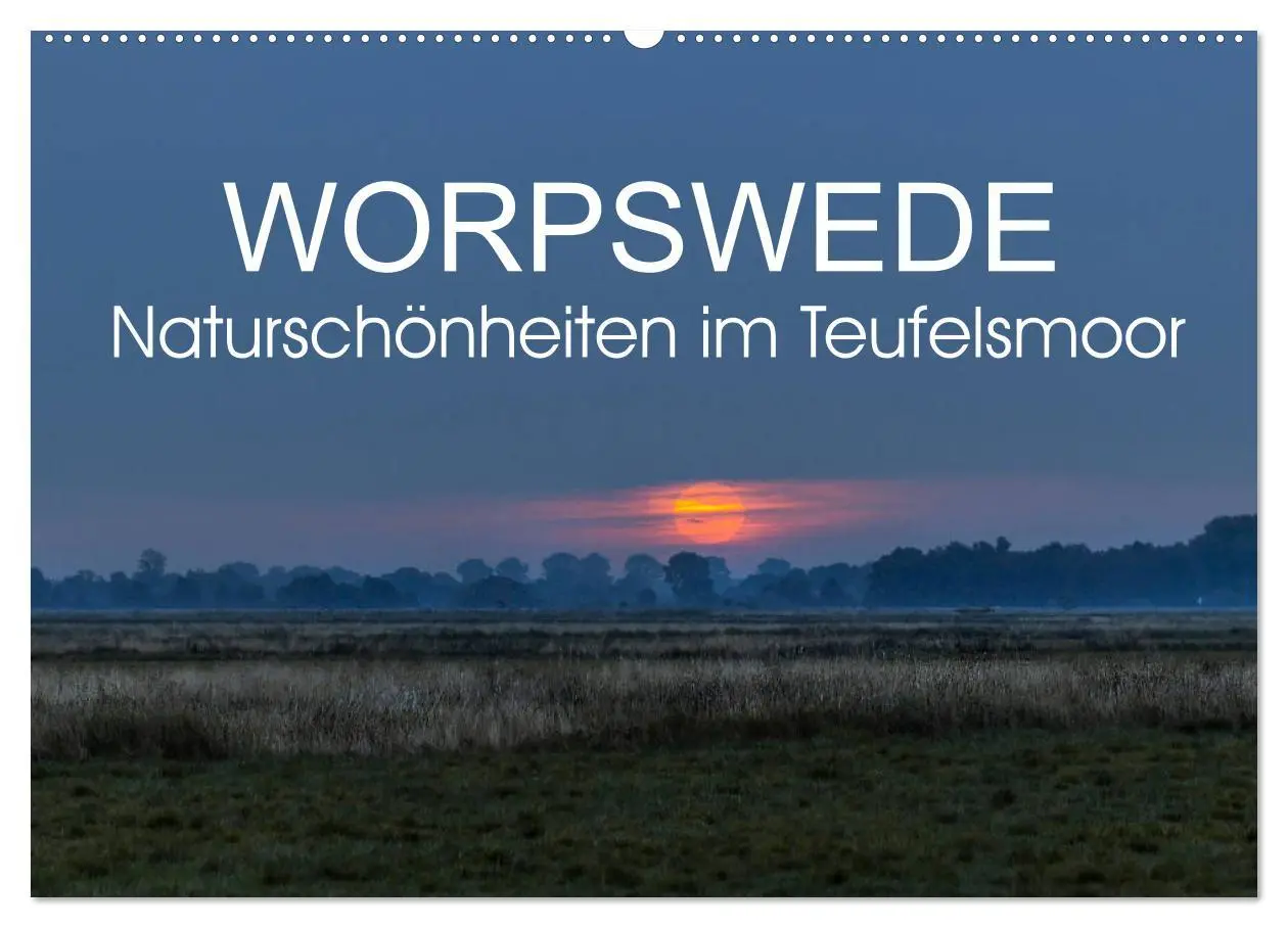 Cover: 9783457842553 | Worpswede - Naturschönheiten im Teufelsmoor (Wandkalender 2026 DIN...