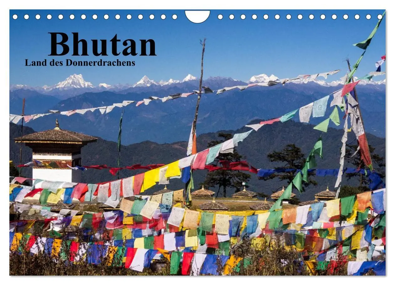 Cover: 9783516172553 | Bhutan 2026 - Land des Donnerdrachens (Wandkalender 2026 DIN A4...