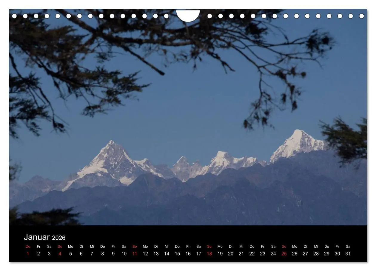 Bild: 9783516172553 | Bhutan 2026 - Land des Donnerdrachens (Wandkalender 2026 DIN A4...