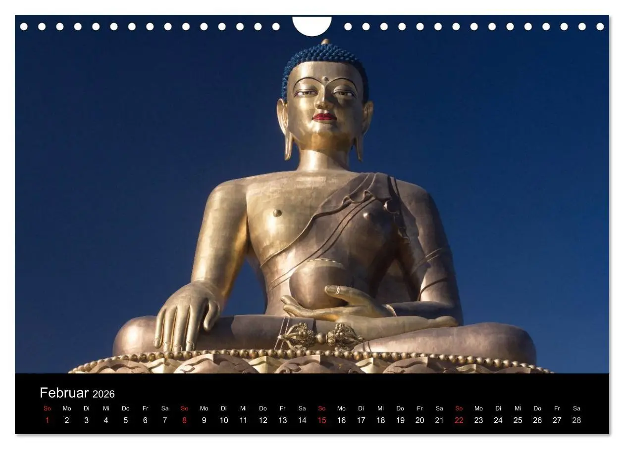 Bild: 9783516172553 | Bhutan 2026 - Land des Donnerdrachens (Wandkalender 2026 DIN A4...