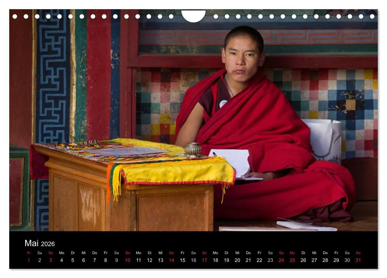 Bild: 9783516172553 | Bhutan 2026 - Land des Donnerdrachens (Wandkalender 2026 DIN A4...
