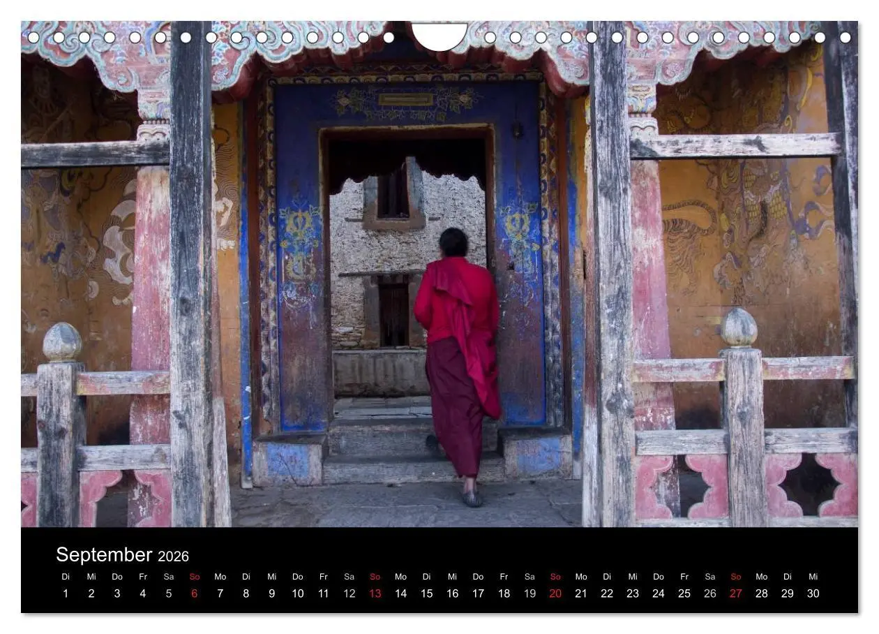 Bild: 9783516172553 | Bhutan 2026 - Land des Donnerdrachens (Wandkalender 2026 DIN A4...