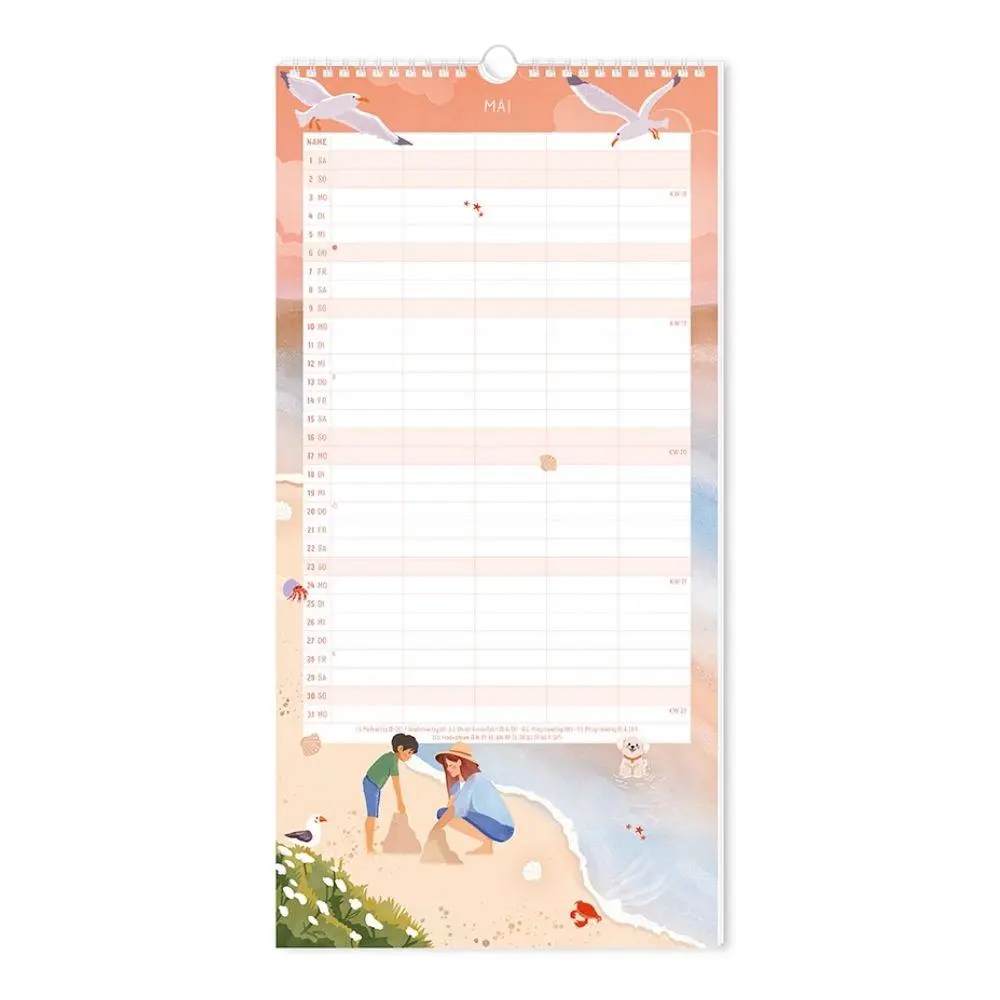 Bild: 9783986362553 | Familienplaner 2027 MeerZeit für uns. | Familienplaner | Original