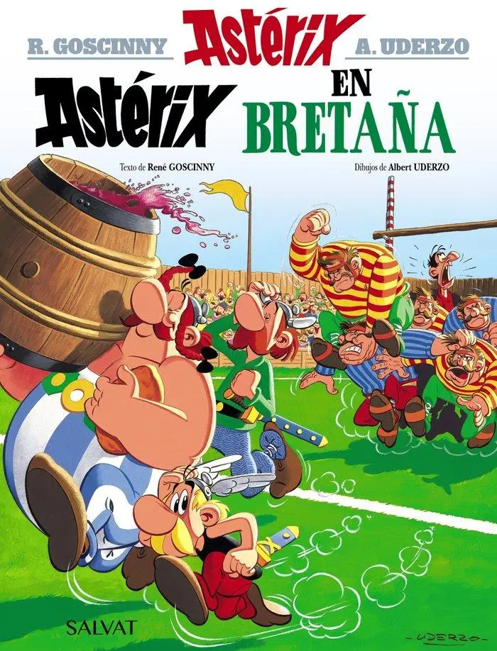 Cover: 9788469602553 | Asterix in Spanish | Asterix en Bretana | Albert Uderzo (u. a.) | Buch
