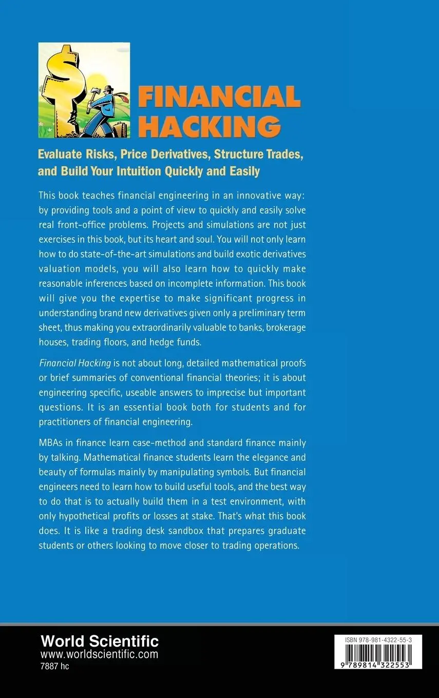 Rückseite: 9789814322553 | FINANCIAL HACKING | PRICE DERIVATIVES | Philip Maymin | Buch | 2012
