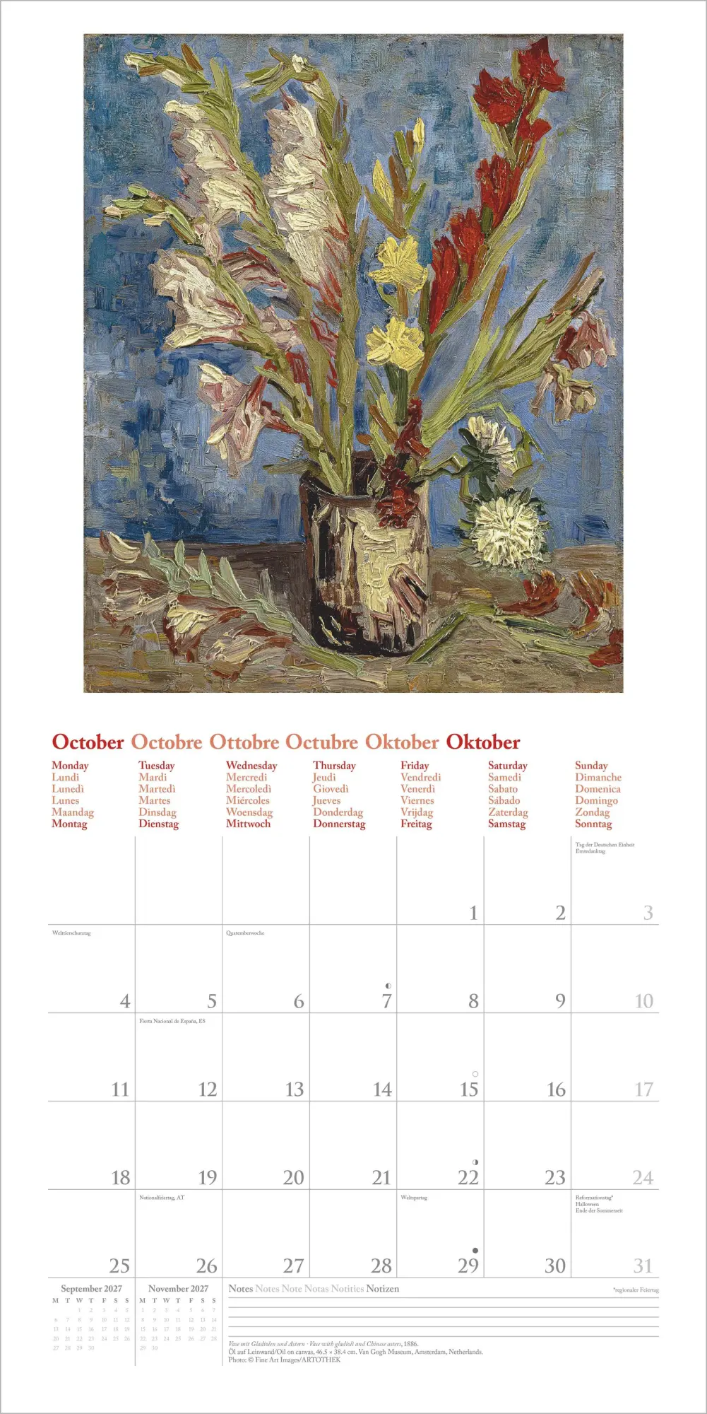Bild: 4069095012653 | Vincent van Gogh 2027 | Neumann Verlage GmbH &amp; Co KG | Kalender | 2027